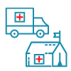 mobile treatment center icon
