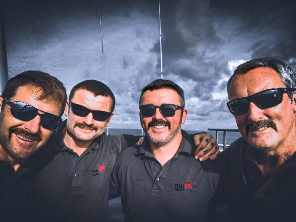 RMI’s team of four former British Royal Marines